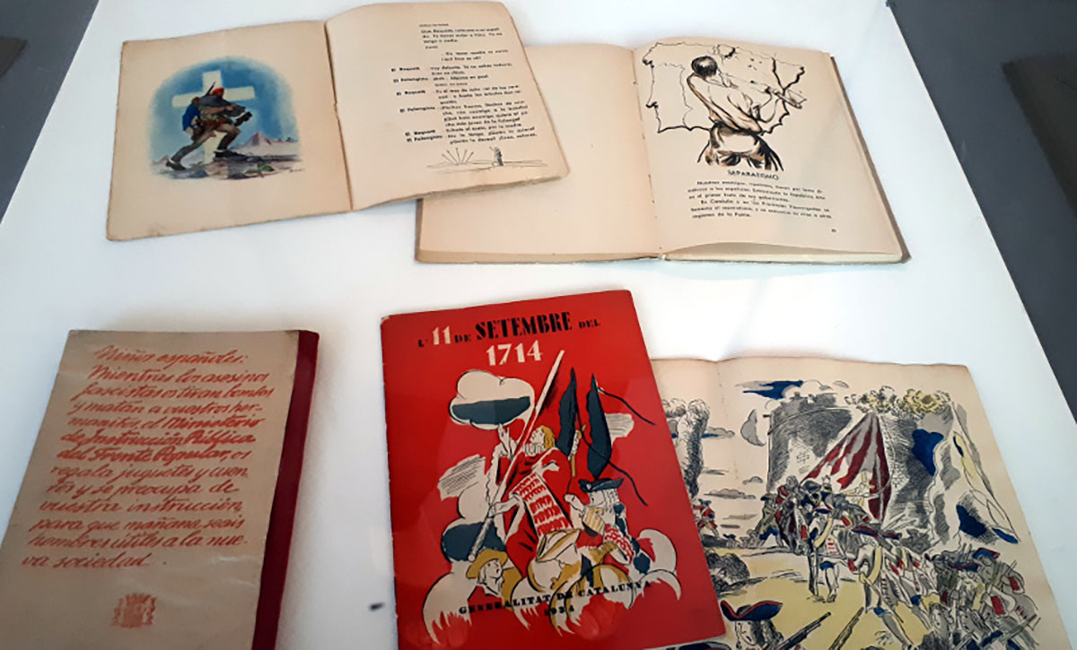 Uns dels contes que es poden veure a la mostra