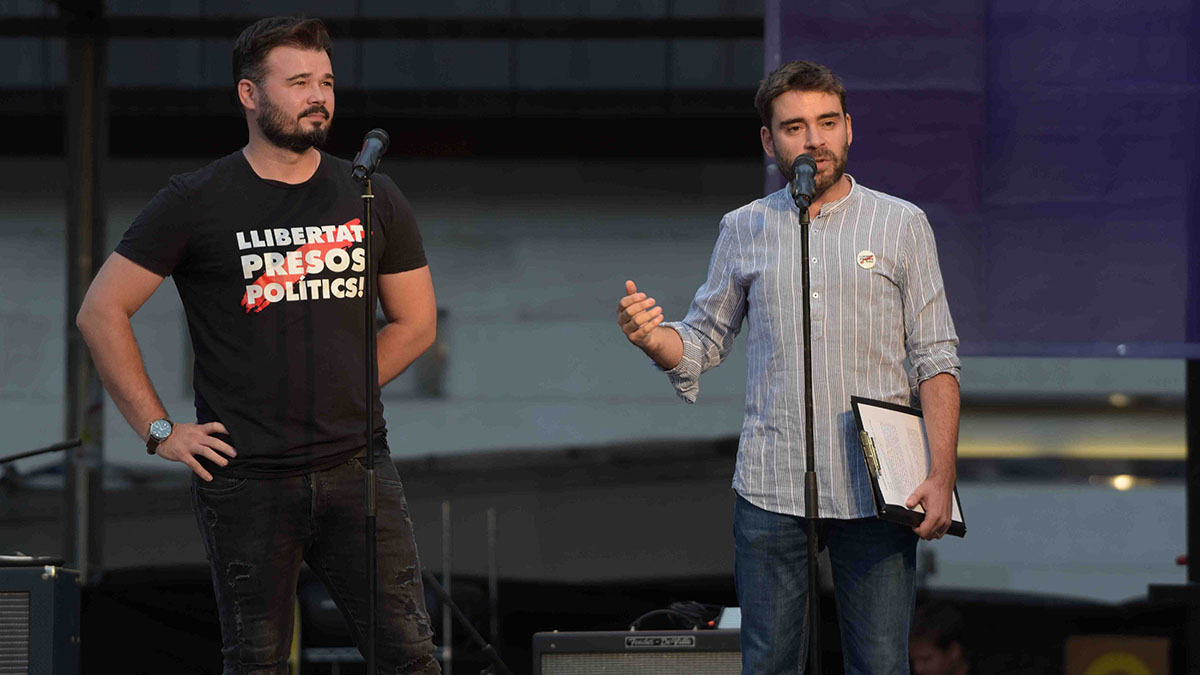 Gabriel Rufián i Pau Vila | Roger Benet