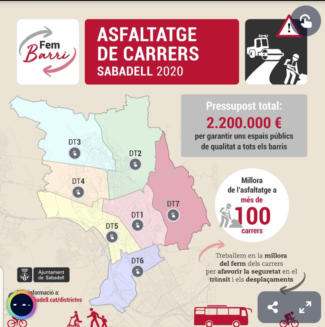 Les obres duraran 10 mesos i han arrencat al carrer Montblanc de Ca n’Oriac